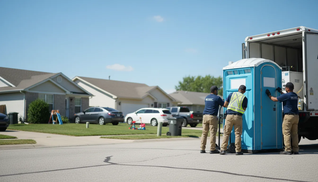 Standard Porta Potty Rentals in Wellington, MO near me